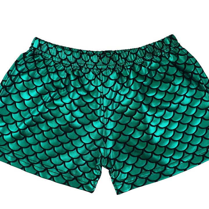 Green Mermaid Shorts For Dance/Gymnastic/Swimming for wholesale by Wenchoice