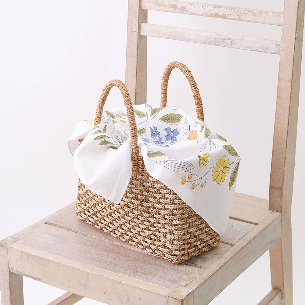 shesay – wholesale Handkerchief – Women's – Flower Wreath Pattern Handkerchief10