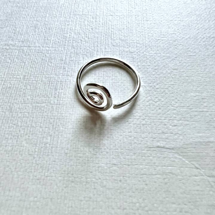 TayTayInspired - Vente Anneau/bague à empiler - Bague mi-doigt en spirale