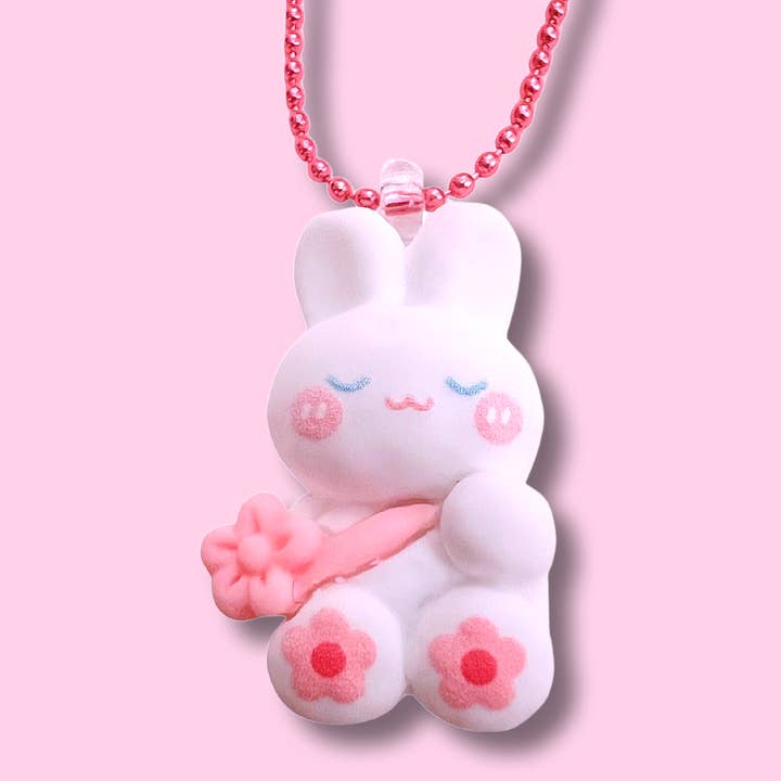 Pop Cutie Copenhagen - Wholesale Kids Necklace - Kids - Pop Cutie Mochi Bunny Necklace1