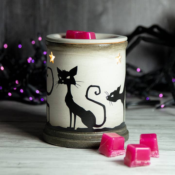 ScentSationals - Wholesale Wax Warmer - Spooky Cat Fragrance and Wax Warmer1