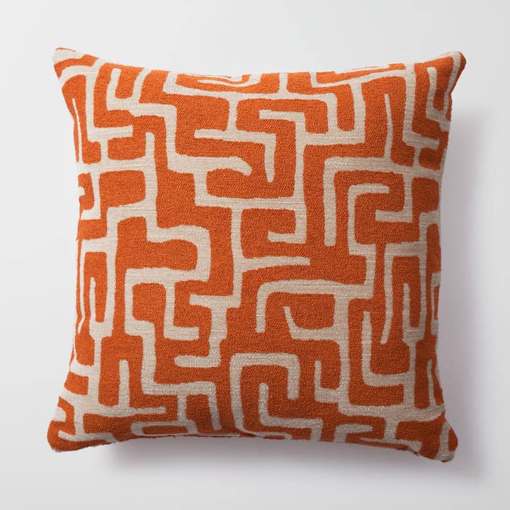 African Mudcloth Geometric Pattern| Decorative Throw Pillow for wholesale by Fineroom Living