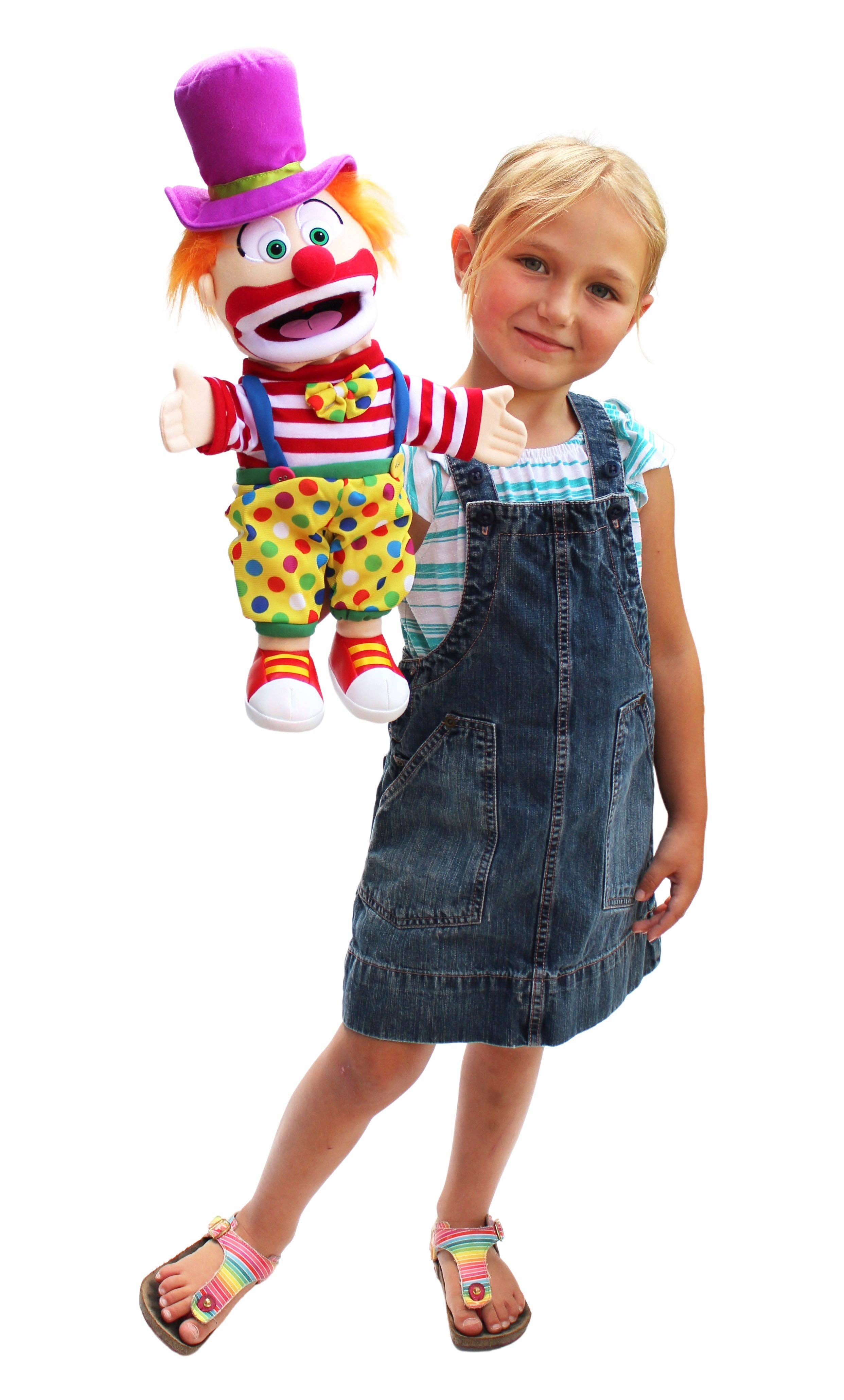 Silly Puppets - Wholesale Puppet - Kids & Baby - Silly Puppets Clown (14")3