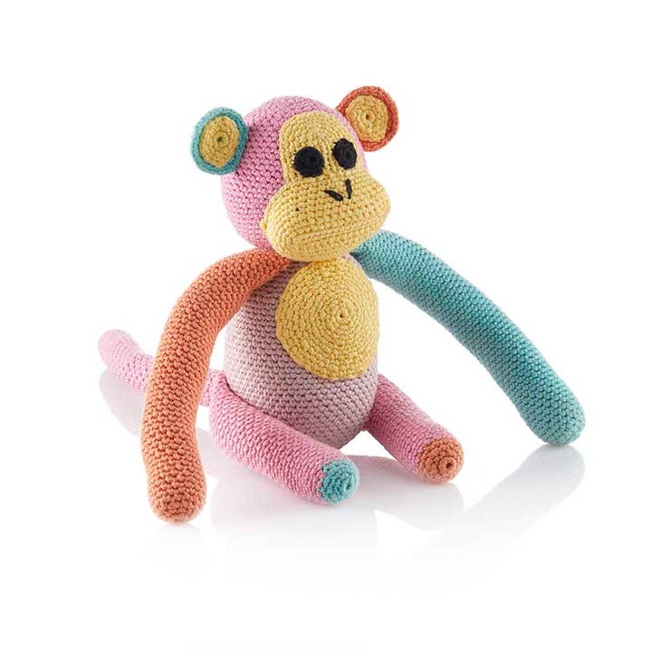 SERRV International - Vente Décorations de table - Singe au crochet Wild About You