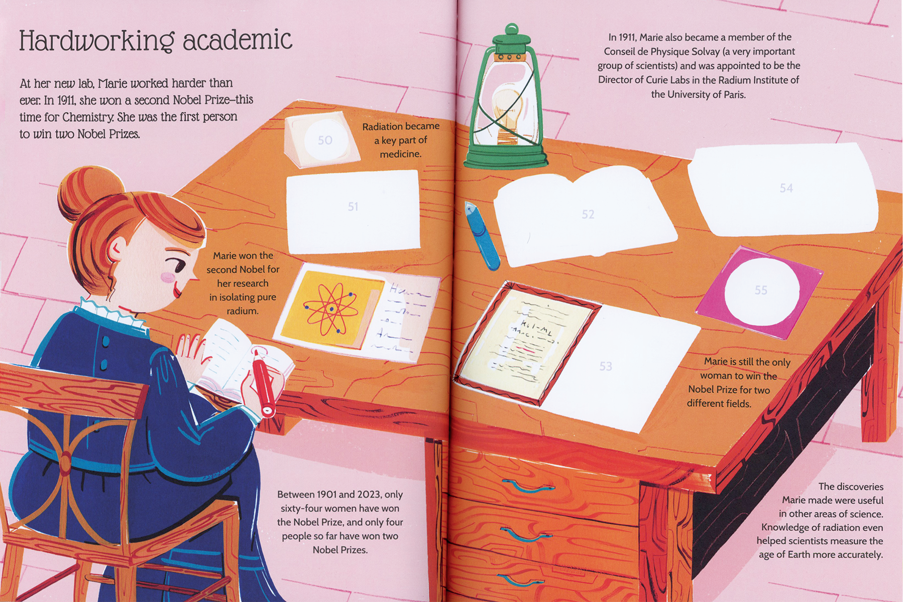 EDC Publishing - Vente Autocollant - Enfant et bébé - Autocollant Life Stories : Marie Curie2