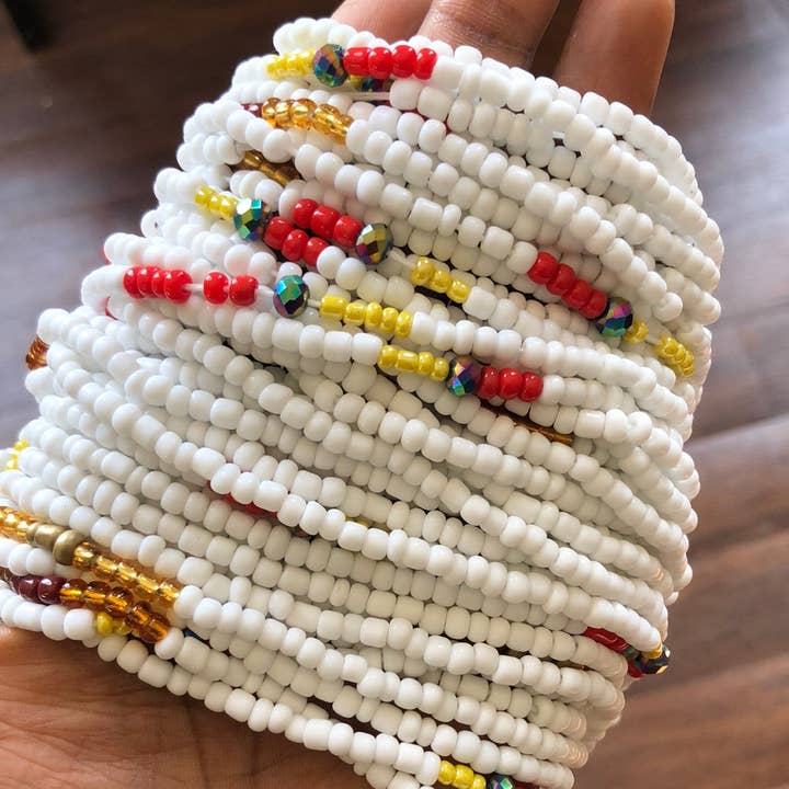 WHOLIFECO – Großhandel Perlen – Göttin Afrikanische Hüftperlen zum Binden2