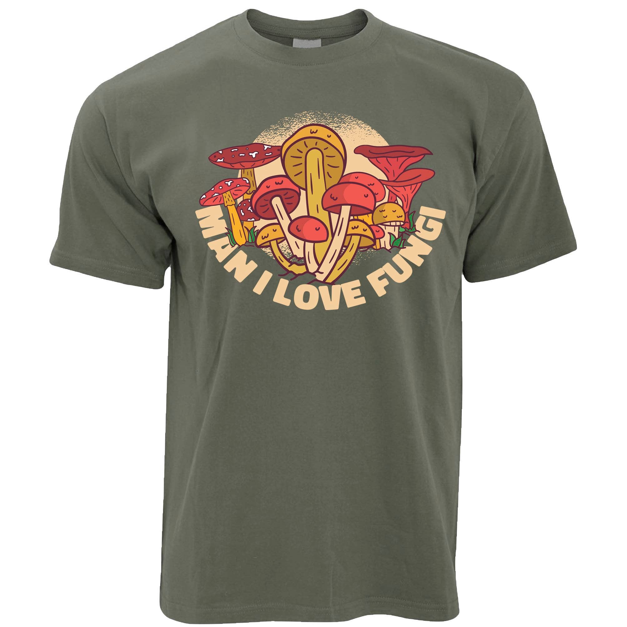 PIGMENTIFY – wholesale T-shirt (graphic) – unisex – Man I Love Fungi T-Shirt6