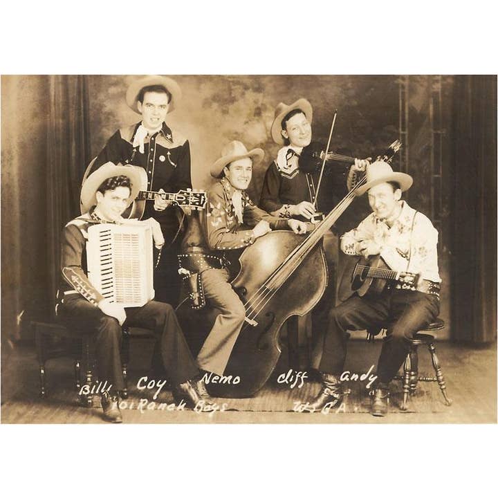 Postkort AP-437 Gamle County Band for engroshandel hos Found Image Press