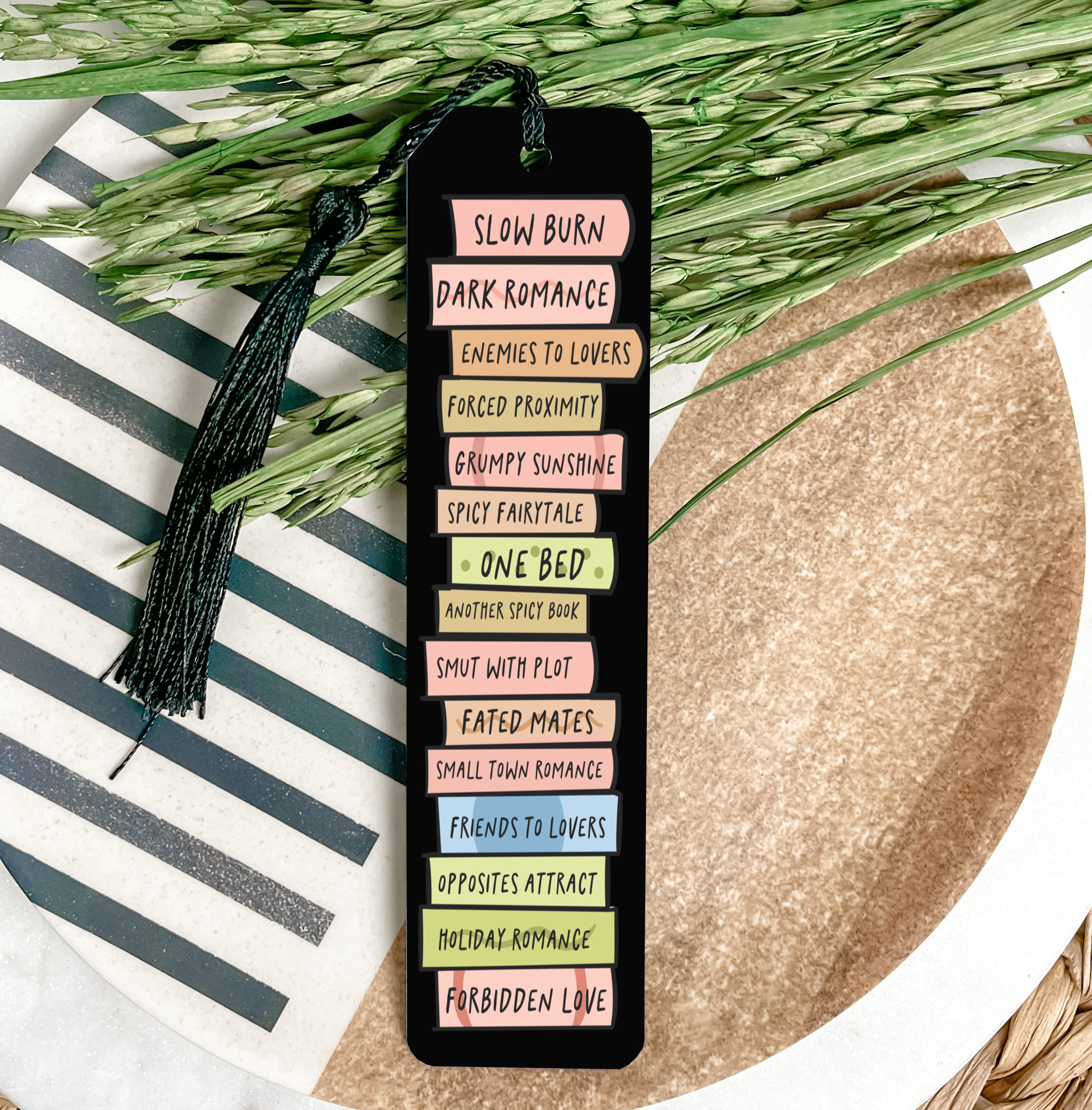 Anthroverse - Wholesale Sublimation Transfer - Book Stack Bookmark UV DTF Transfer0