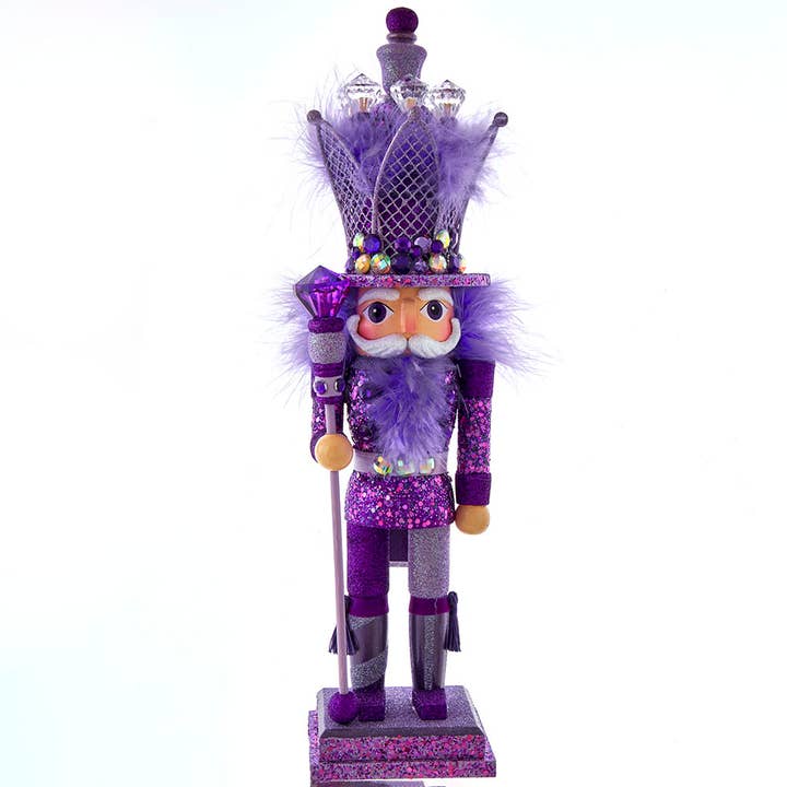 CASSE-NOISETTE HOLLYWOOD PURPLE KING 16 POUCES pour la vente par Kurt S. Adler, Inc.
