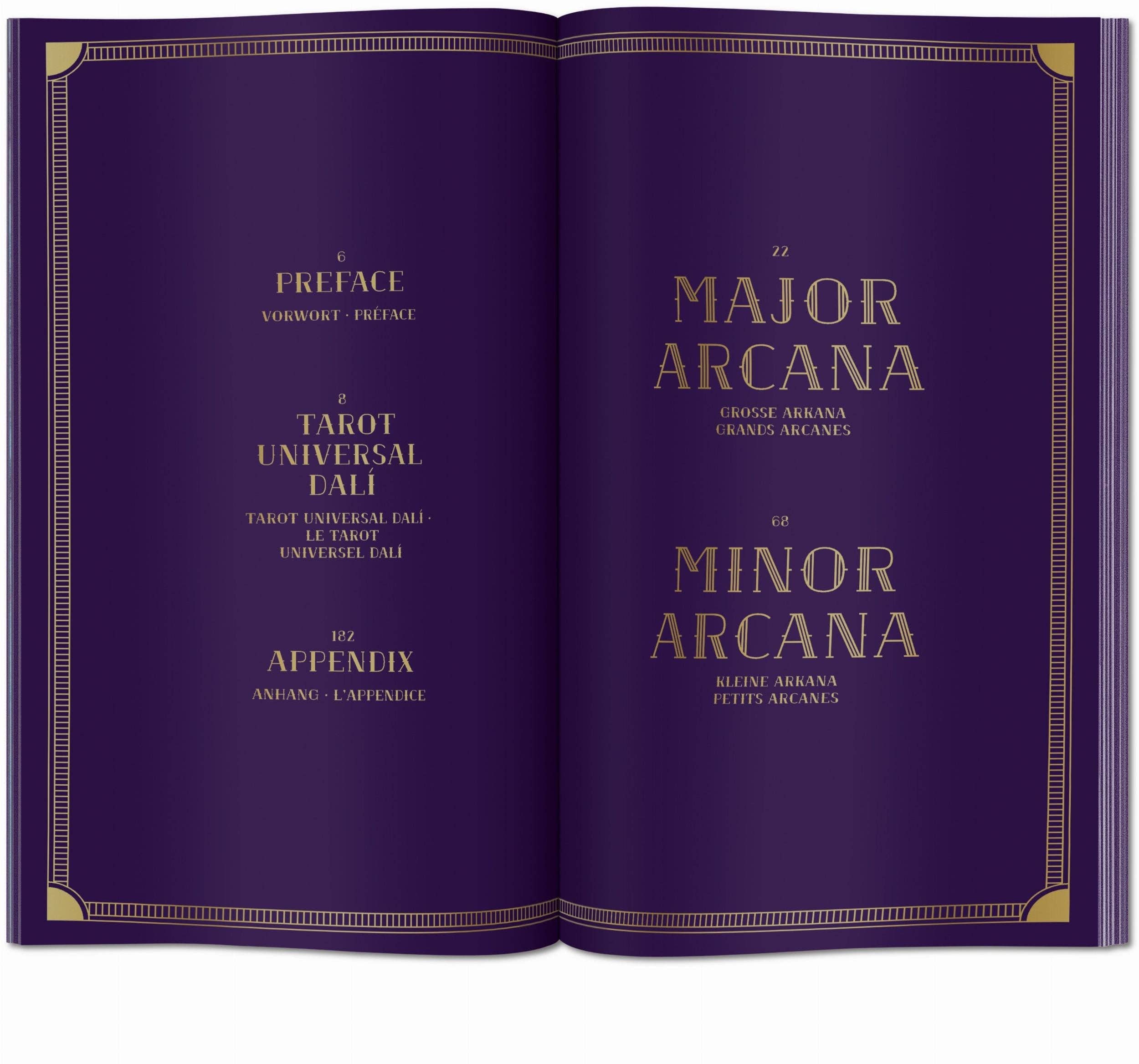 TASCHEN Europe - Vendita all'ingrosso Tarocchi - Dalí. Tarocchi (tedesco, francese, inglese)2