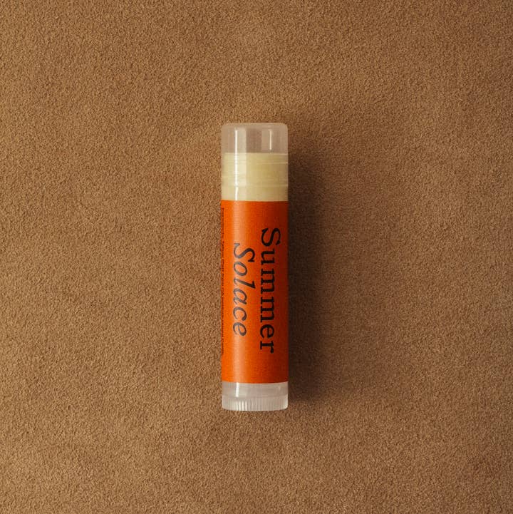 SUMMER SOLACE- Regenerative Tallow Beauty - Wholesale Lip Balm - Cardamom & Blood Orange – Citrus Tallow Lip Balm, .15 oz7