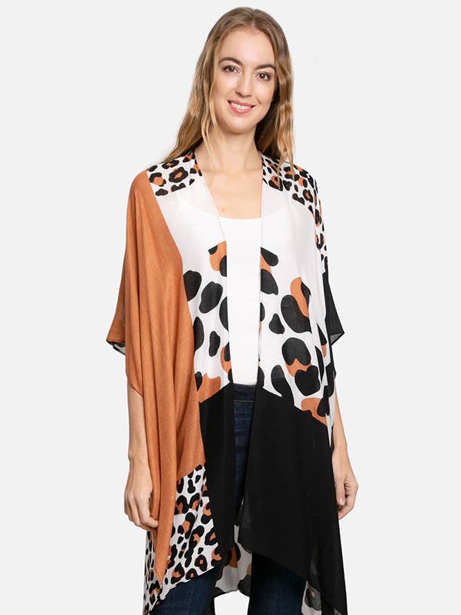 Leopard Print Cover Op for engroshandel hos Hana