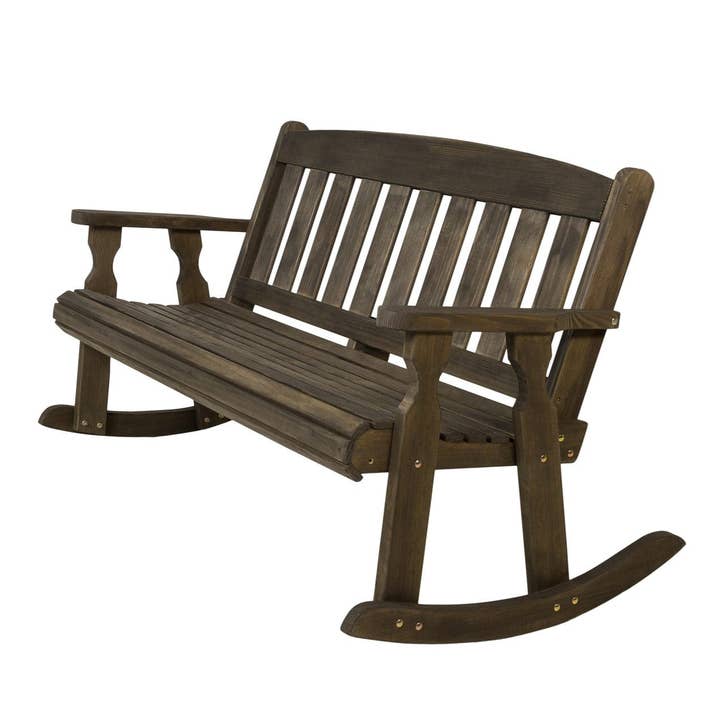 The Porch Swing Company - Wholesale Bench - Amish Casual Heavy Duty 800 Lb Mission Treated Double Rocker5