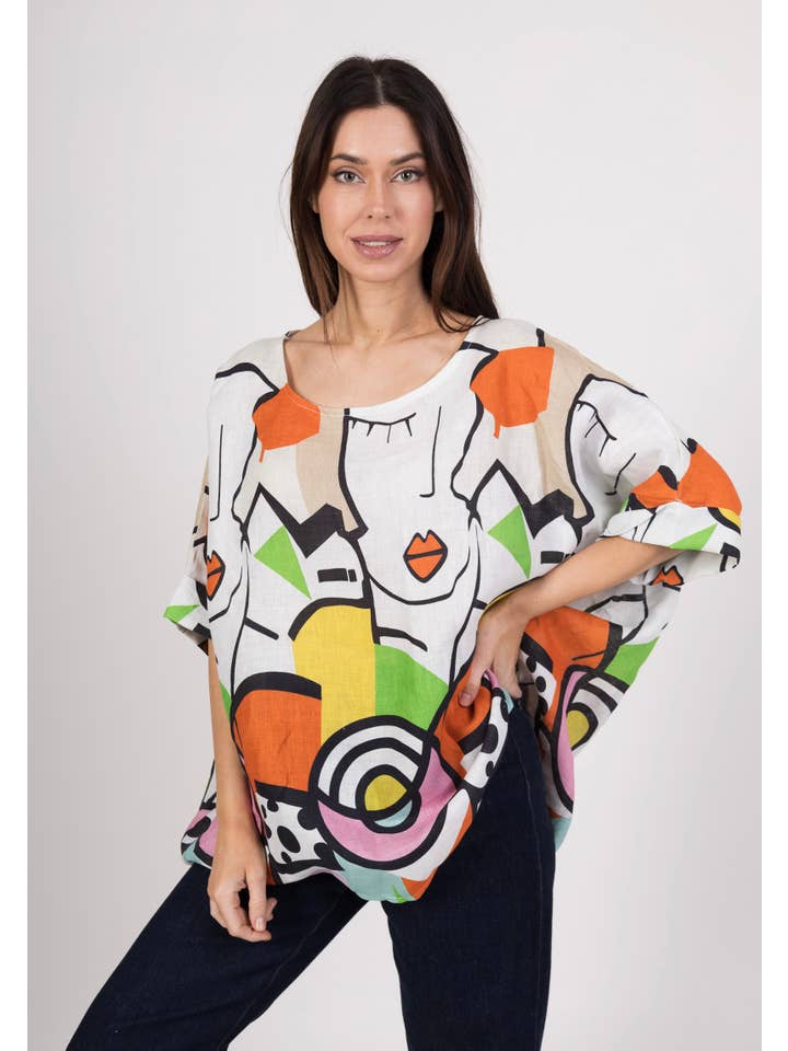 LINEN & COTTON HOUSE – wholesale Tunic – Women’s – LALA 5938 LINEN TUNIC