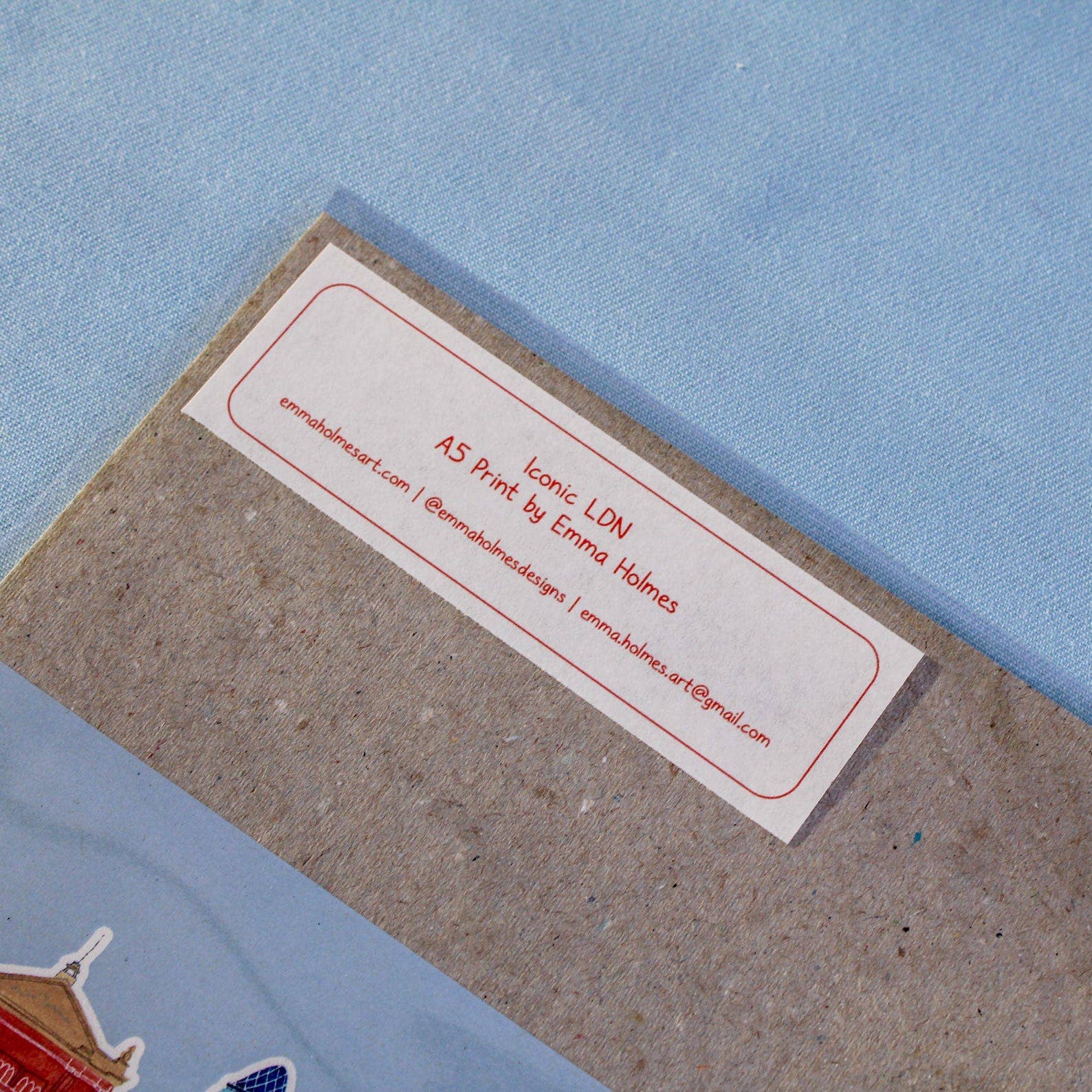 Emma Holmes Art - Wholesale Art Print - Iconic London - Art Print4