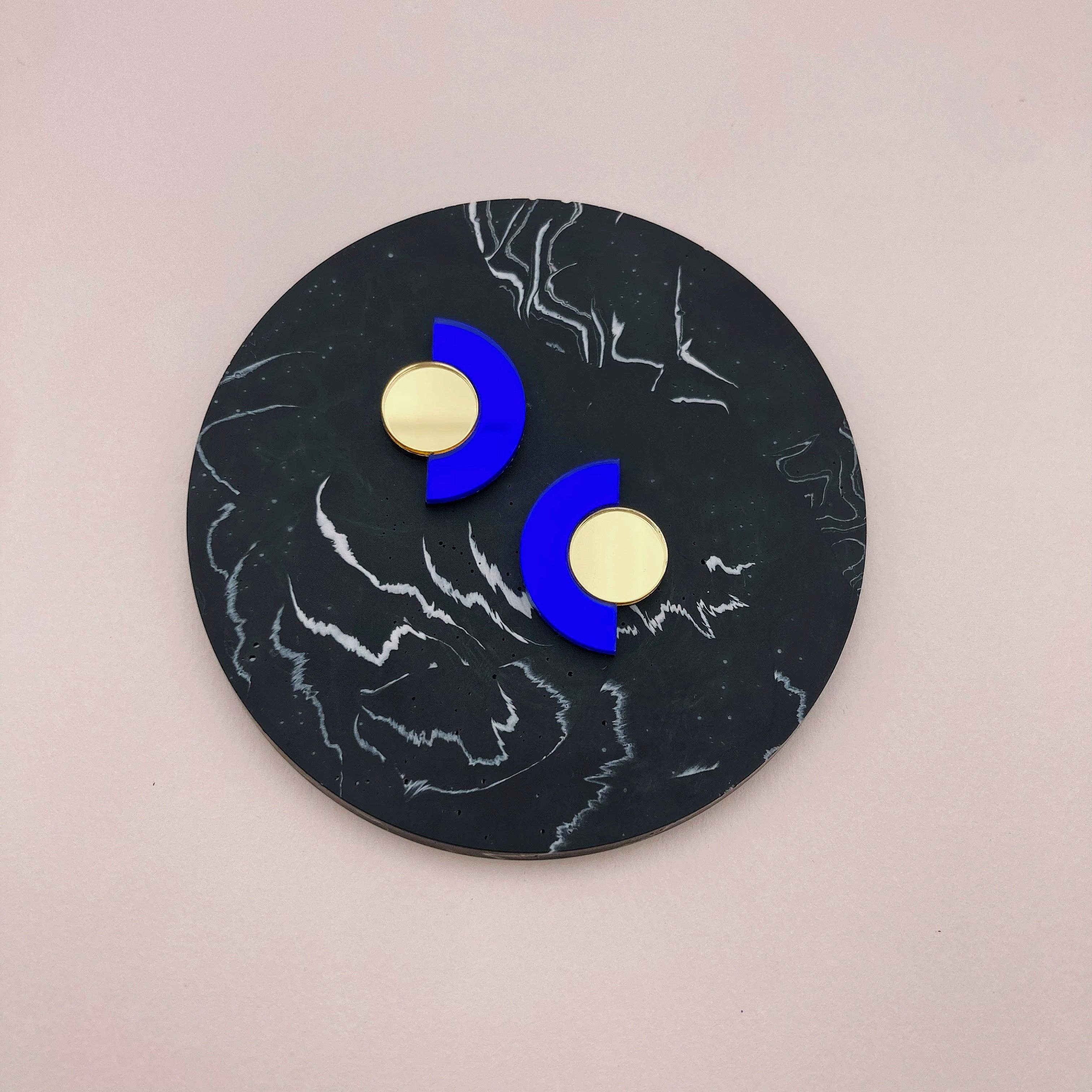 Studio Annette – wholesale Stud/post earrings – Mirror stud earrings - Roseline6