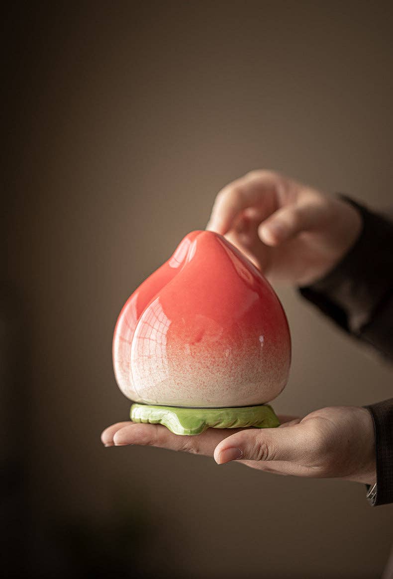 Gohobi （We cover U.S. import duties） – wholesale Food storage container – Gohobi Peach Shaped Food Container Storage4