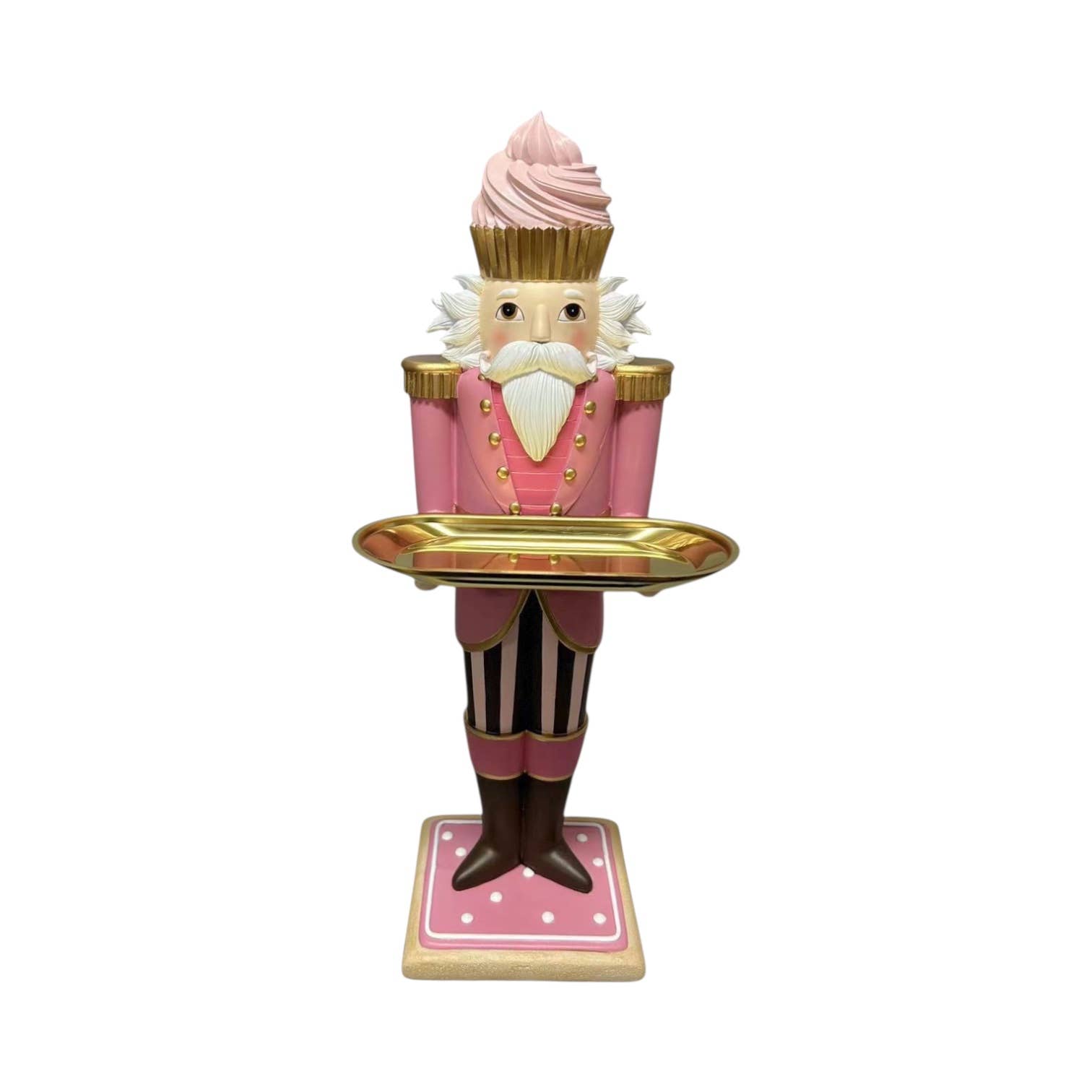 December Diamonds - Wholesale Christmas Decoration - Candy Towne Nutcracker w/Tray0