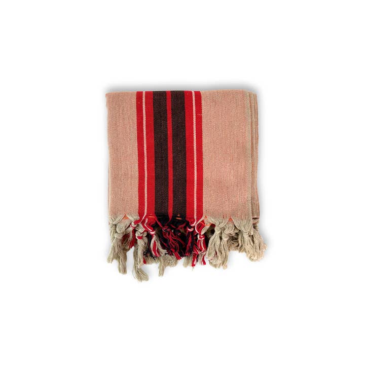 Buld&Co. - Wholesale Beach Towel - VERA Striped Turkish Towel, Peshtemal Cotton Beach Towel