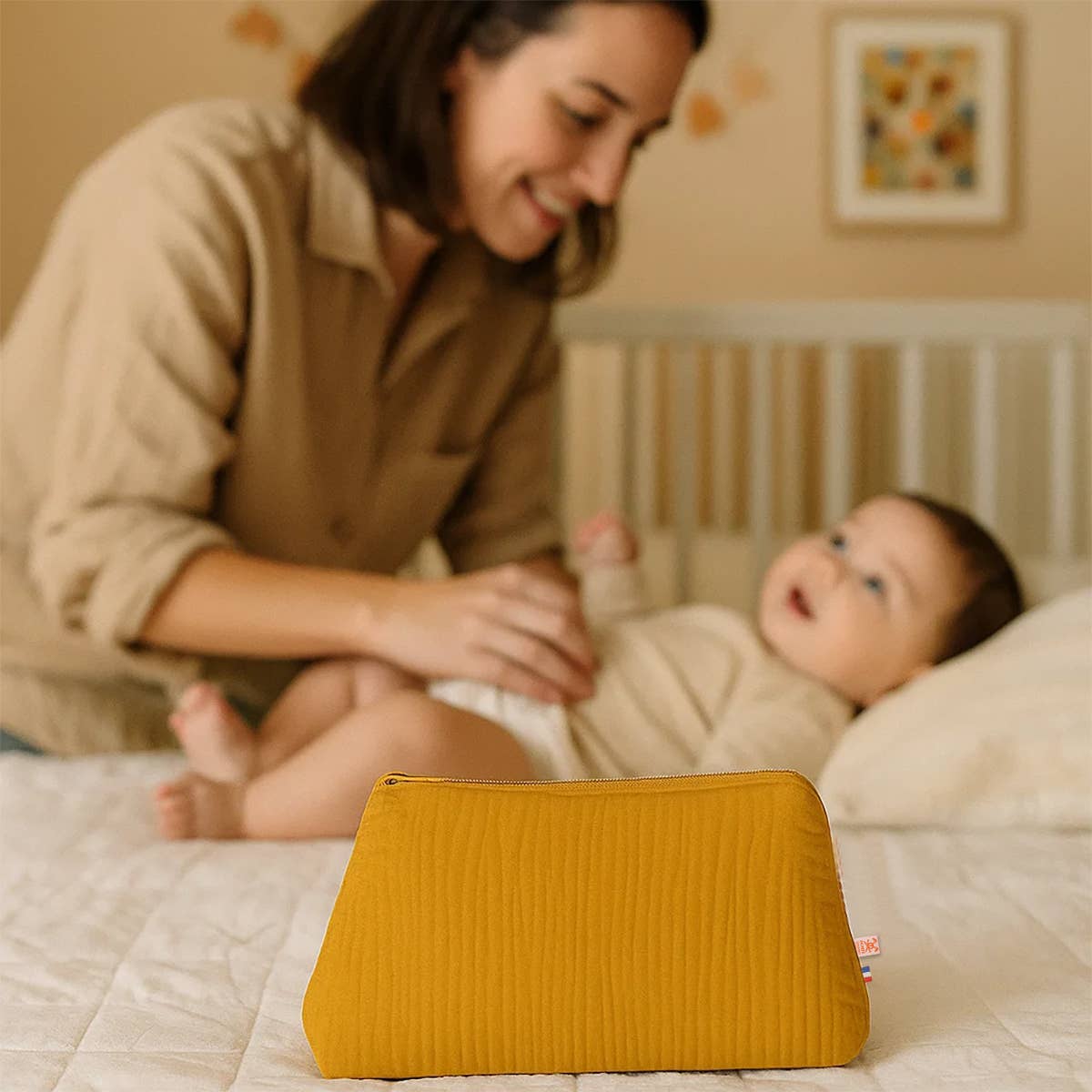 PAPATE - Vendita all'ingrosso Beauty case - Unisex - Beauty case in cotone biologico - Miele5