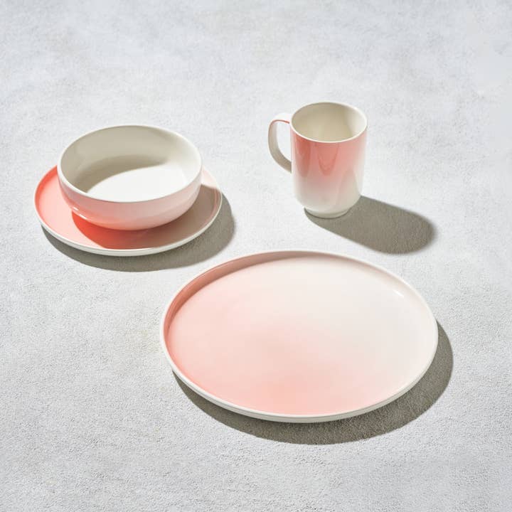 Kadra Kitchenware - Wholesale Dinnerware Set - Vikko Classic Breeze 16 Pc Porcelain Dinnerware Set