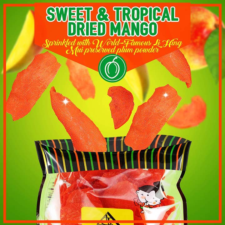 Snack Hawaii - Vente Fruits secs/déshydratés - Mangue Li Hing Mui3