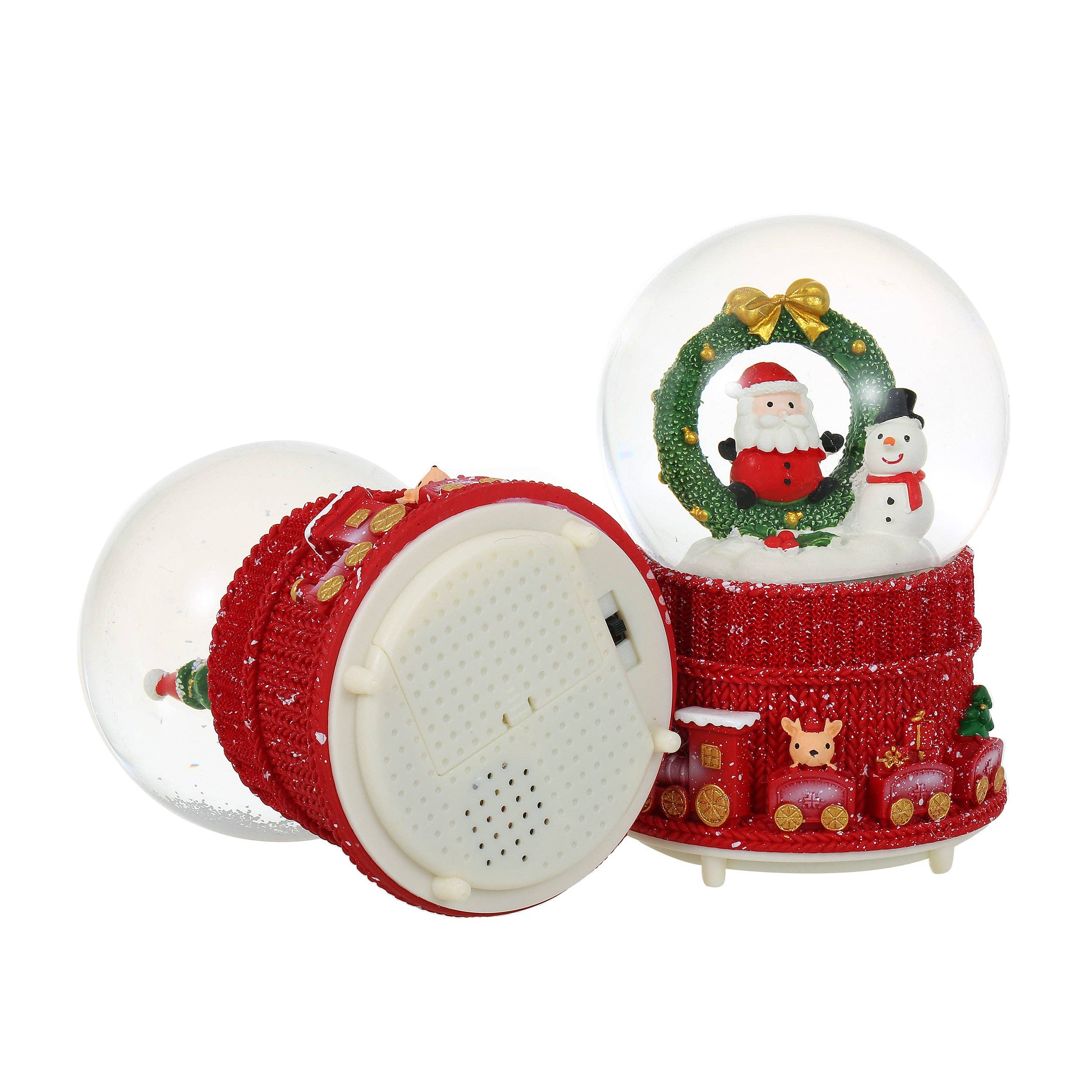 SINT - Wholesale Snow Globe - SINT Christmas Musical Glittering Water Snow Globe | Set of 219