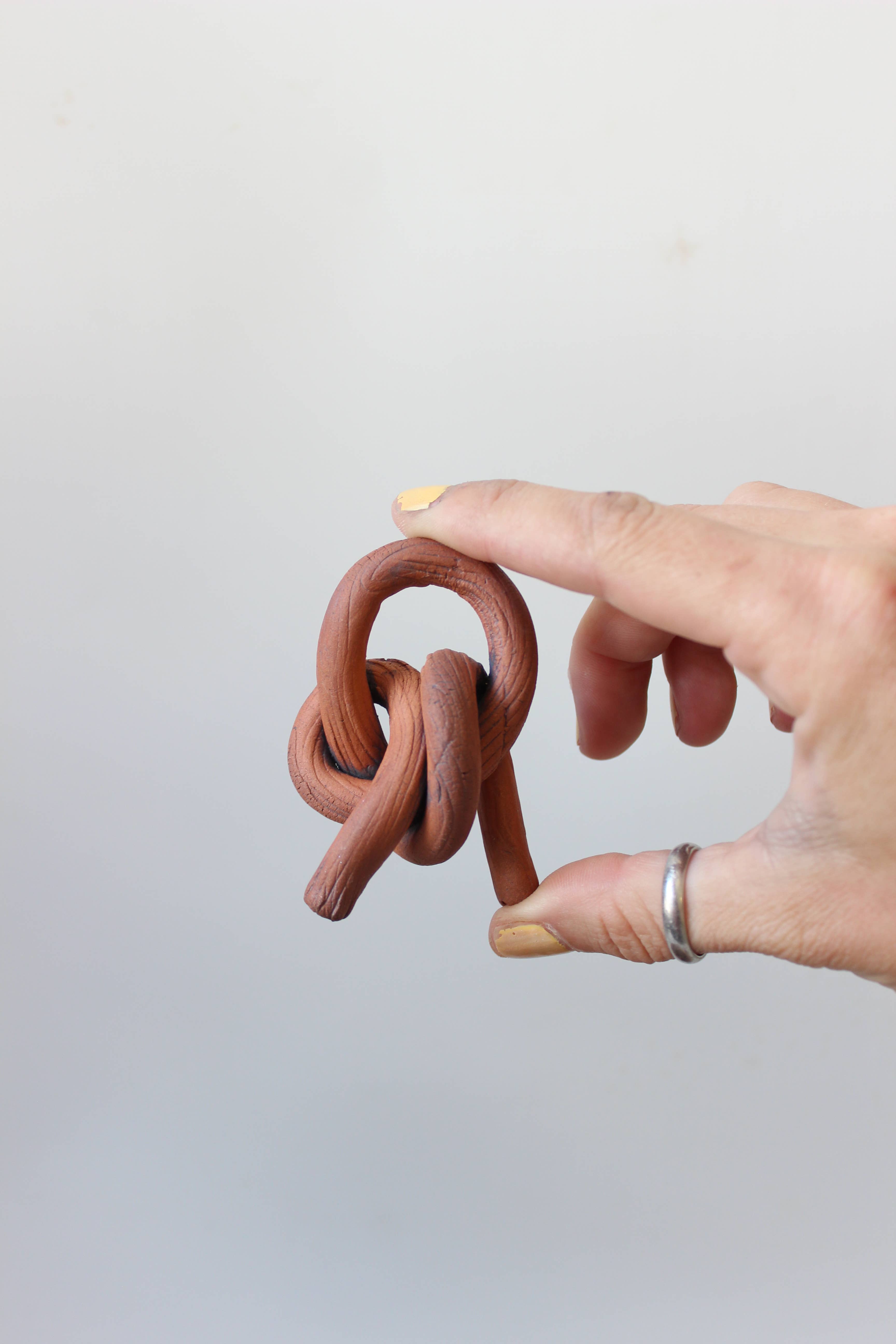 Cold Mountain Ceramics - Wholesale Decorative Tabletop Object - Ceramic Wood Knots4