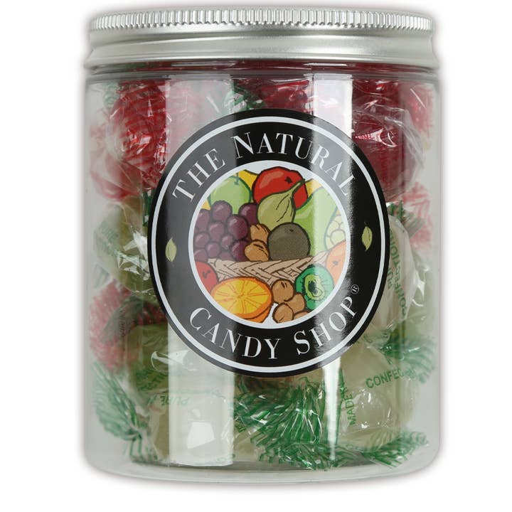 Natural Fruit Drops candy Jar 200g for wholesale by The Original Candy Company