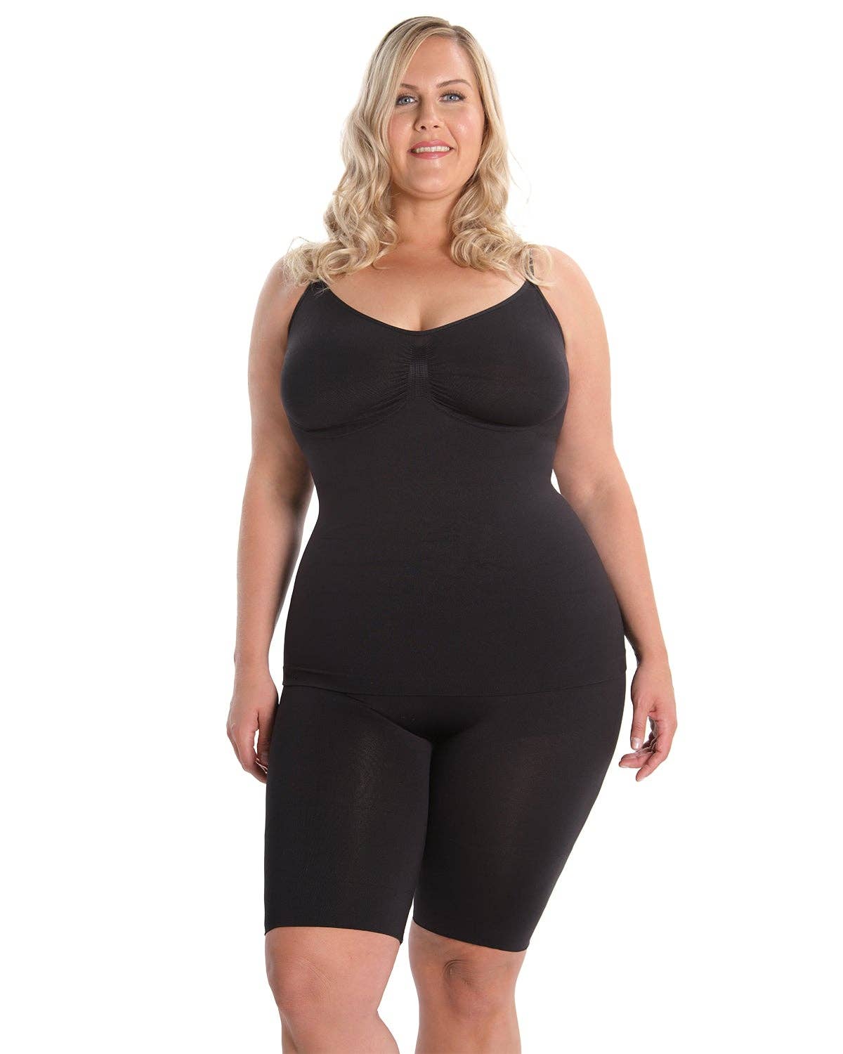 Infinity Classics International Inc. - Wholesale Shapewear - Women's - SlimMe Thigh Shaper With Attached Bodice2