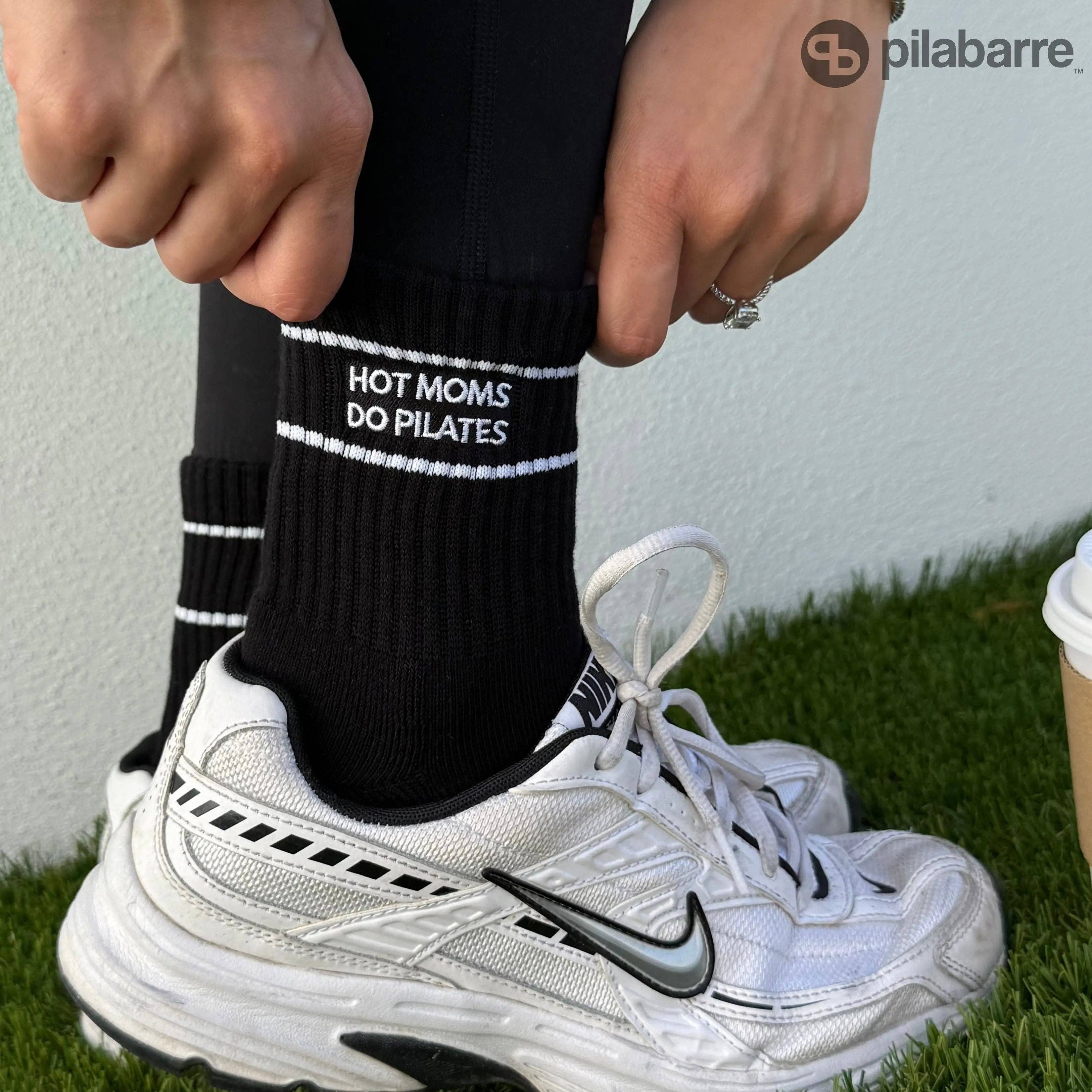 Pilabarre - Vente Chaussettes – femme - Chaussettes "Les Mamans Sexy Font du Pilates"1