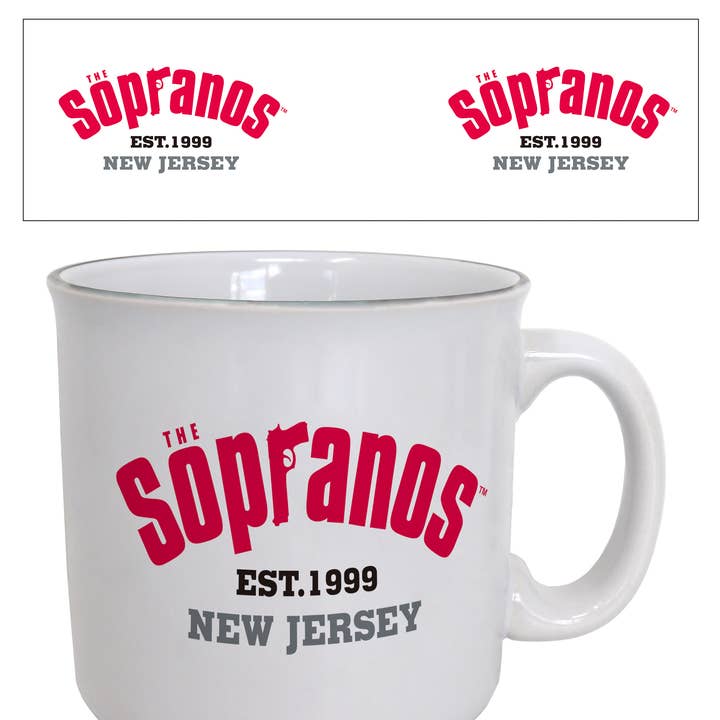 Pyramid America - Wholesale Coffee Mug - The Sopranos - Est. 1999 20oz Camper Mug