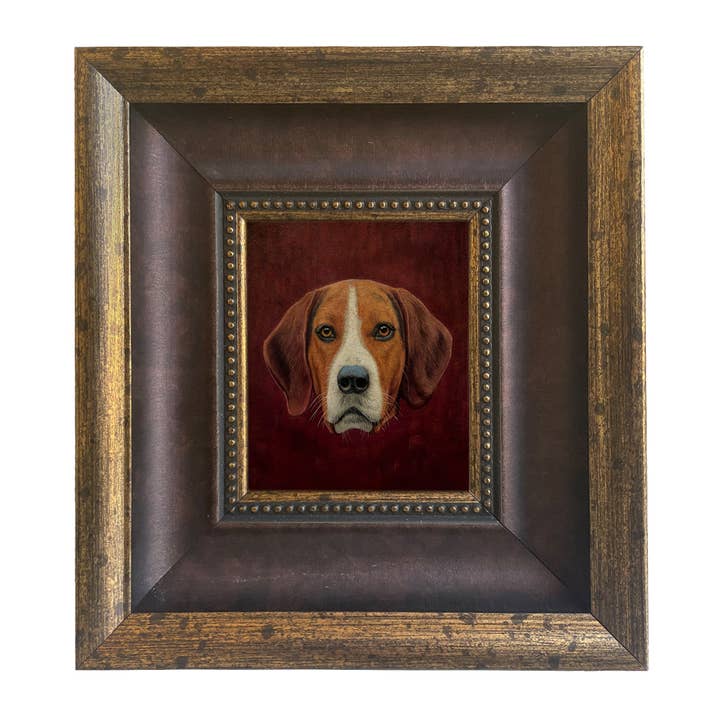Madison Bay Co. - Historical Home Decor Reproductions - Wholesale Art Print - Fox Hound Vintage Portrait Painting Print on Canvas Wall Art41