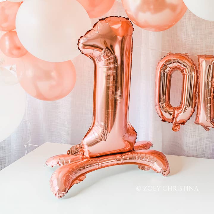 Zoey Christina - Wholesale Balloon - Standing Number Baloons