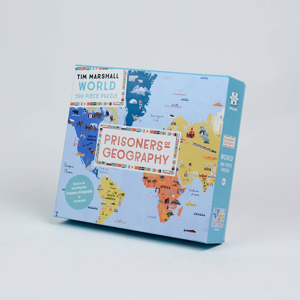 All Jigsaw Puzzles - Wholesale Puzzle - Adult - Prisoners of Geography World Map 500 Piece Jigsaw Puzzle9