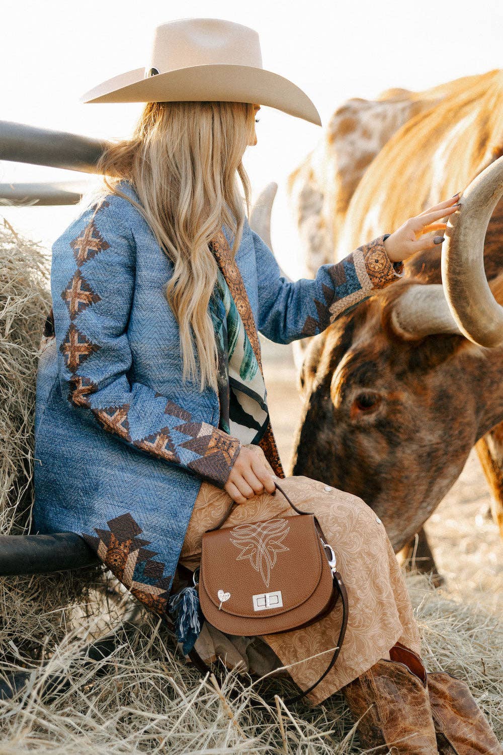 Lovlei - Vente Veste – femme - Veste - Né pour courir Texas Longhorn12