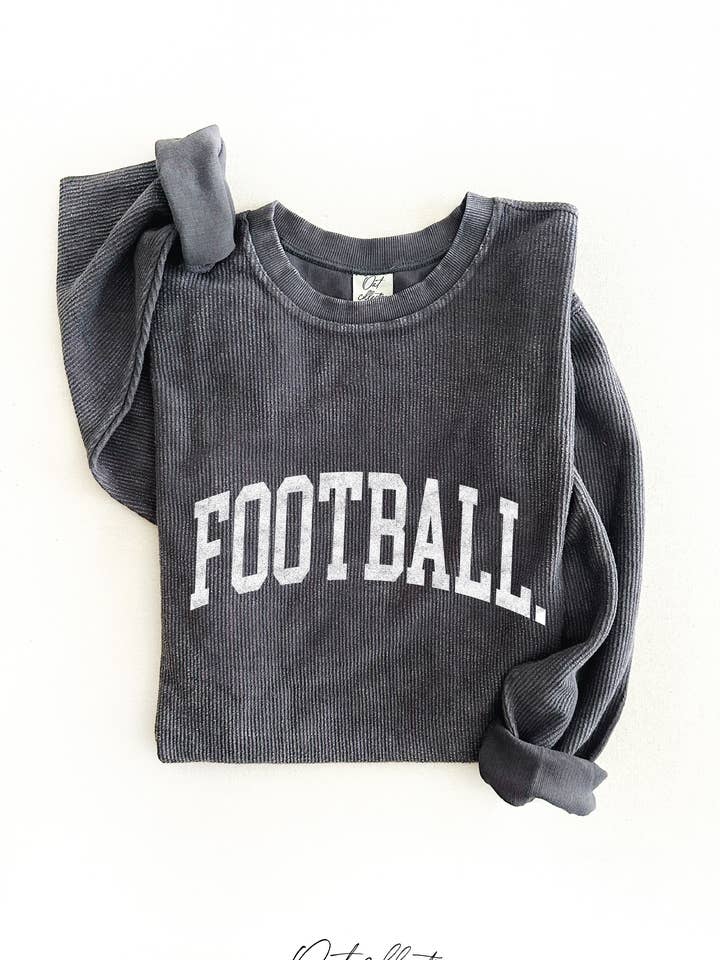 FOTBOLL Termisk Vintage Pullover för wholesale av OAT COLLECTIVE
