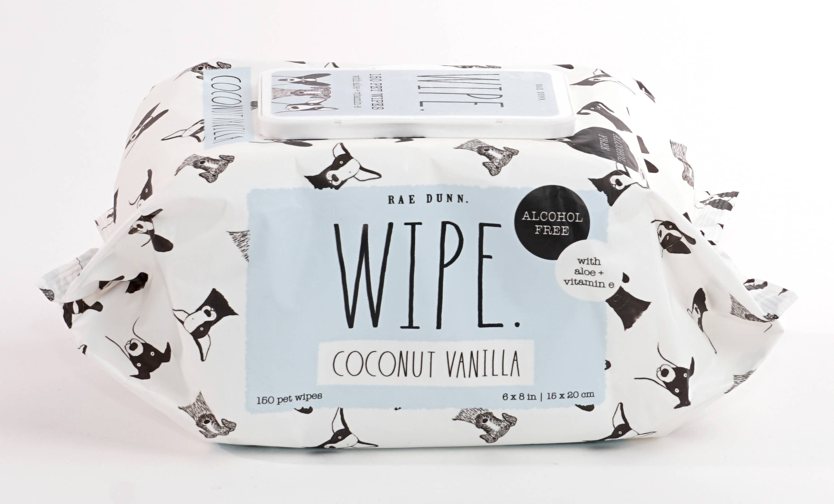 Precious Tails - Wholesale Pet Grooming Aid - Dog - Rae Dunn Pet Wipes Wilma's Friends - 150 ct16