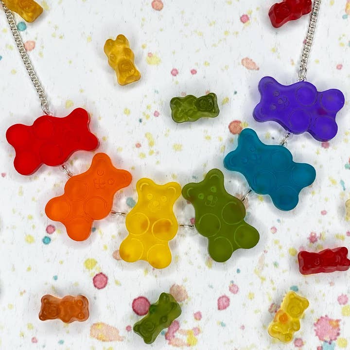 Gummy Bear Necklace for wholesale by Kimchi and Coconut