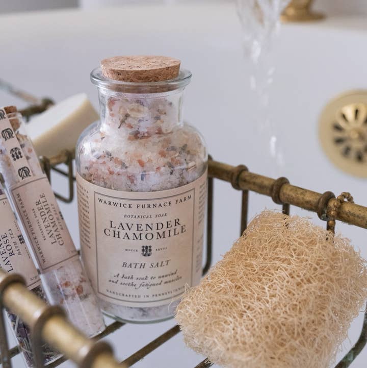 Warwick Furnace Farm LLC - Wholesale Bath Soak/Milk - Lavender Chamomile Bath Salt Soak0