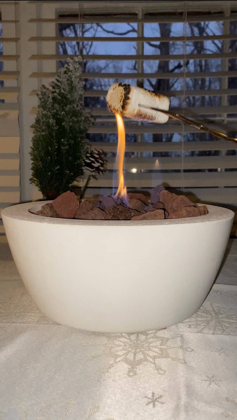 Fancy Concrete – wholesale Fire pit – Tabletop Fire Pit7