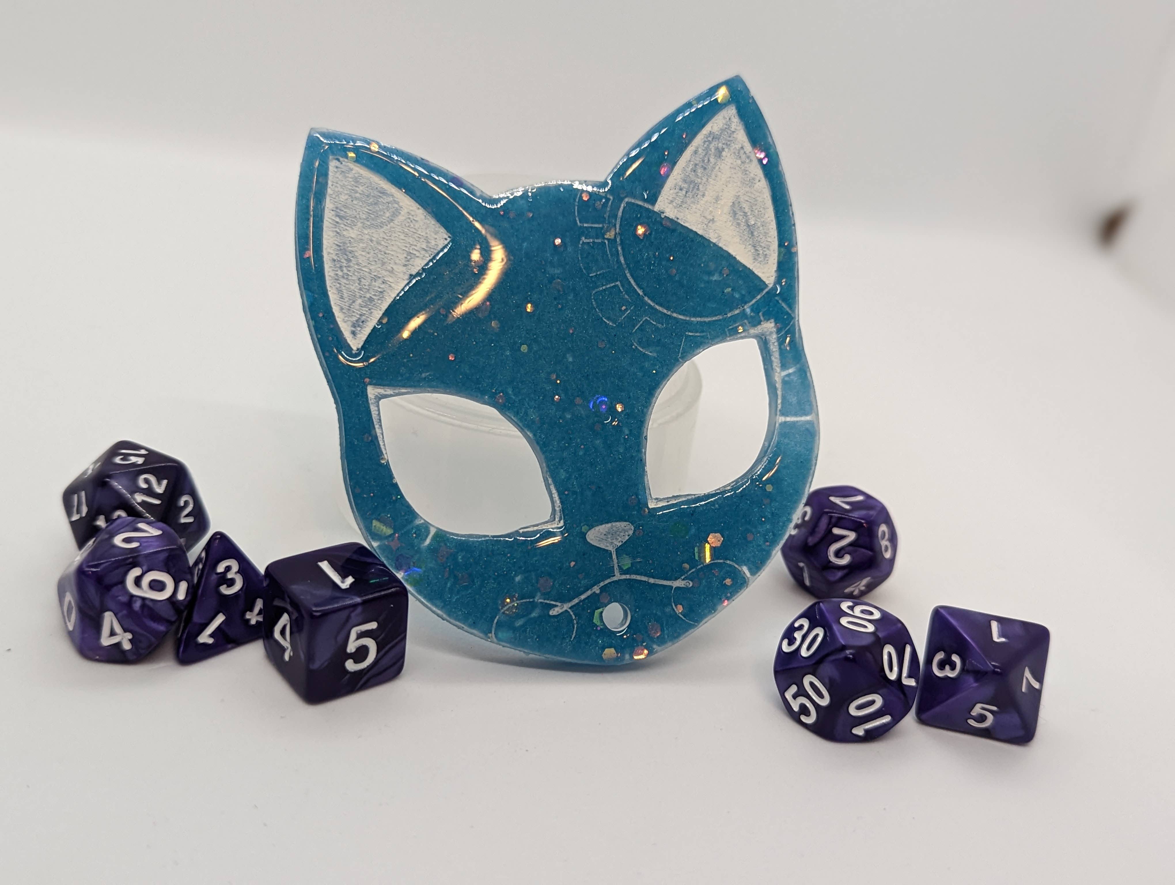 The Witchin Waifu - Venta al por mayor Llavero - Unisex - Llavero de seguridad de resina Kitsune Demon Slayer Fox Mask6