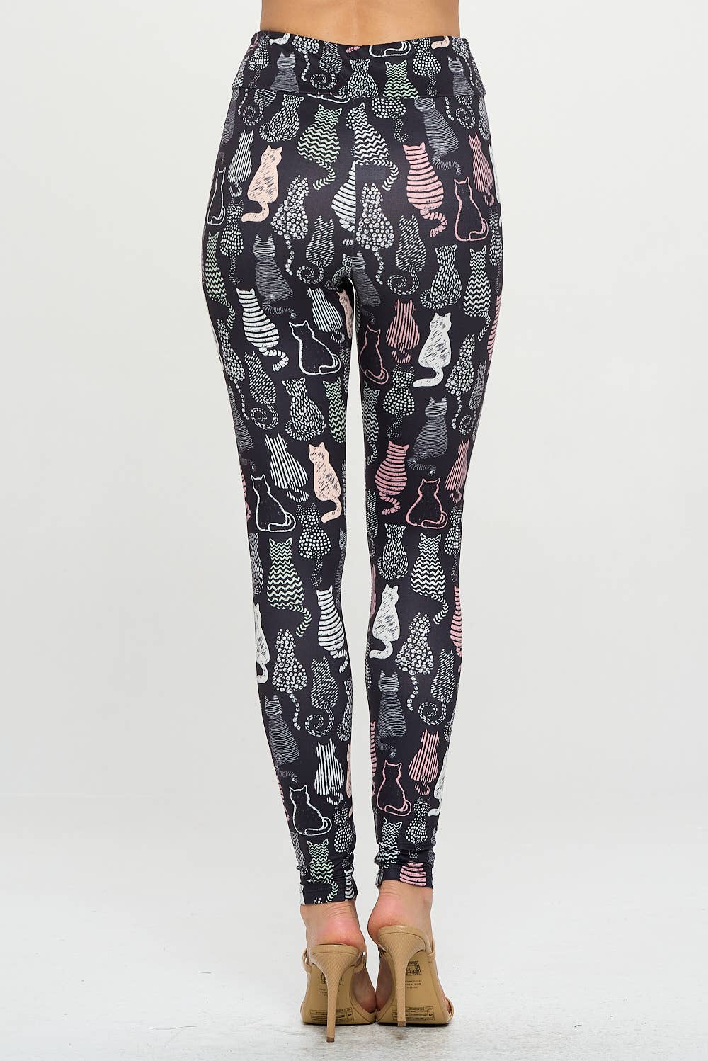 LA Soul - Wholesale Fashion Leggings - Women's - Variety Of Cat Print Legging4