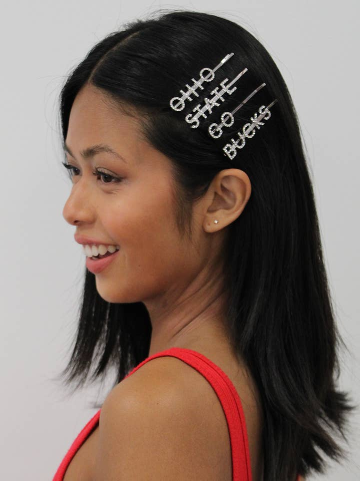 Ohio State® Rhinestone Pins for wholesale by BANDED