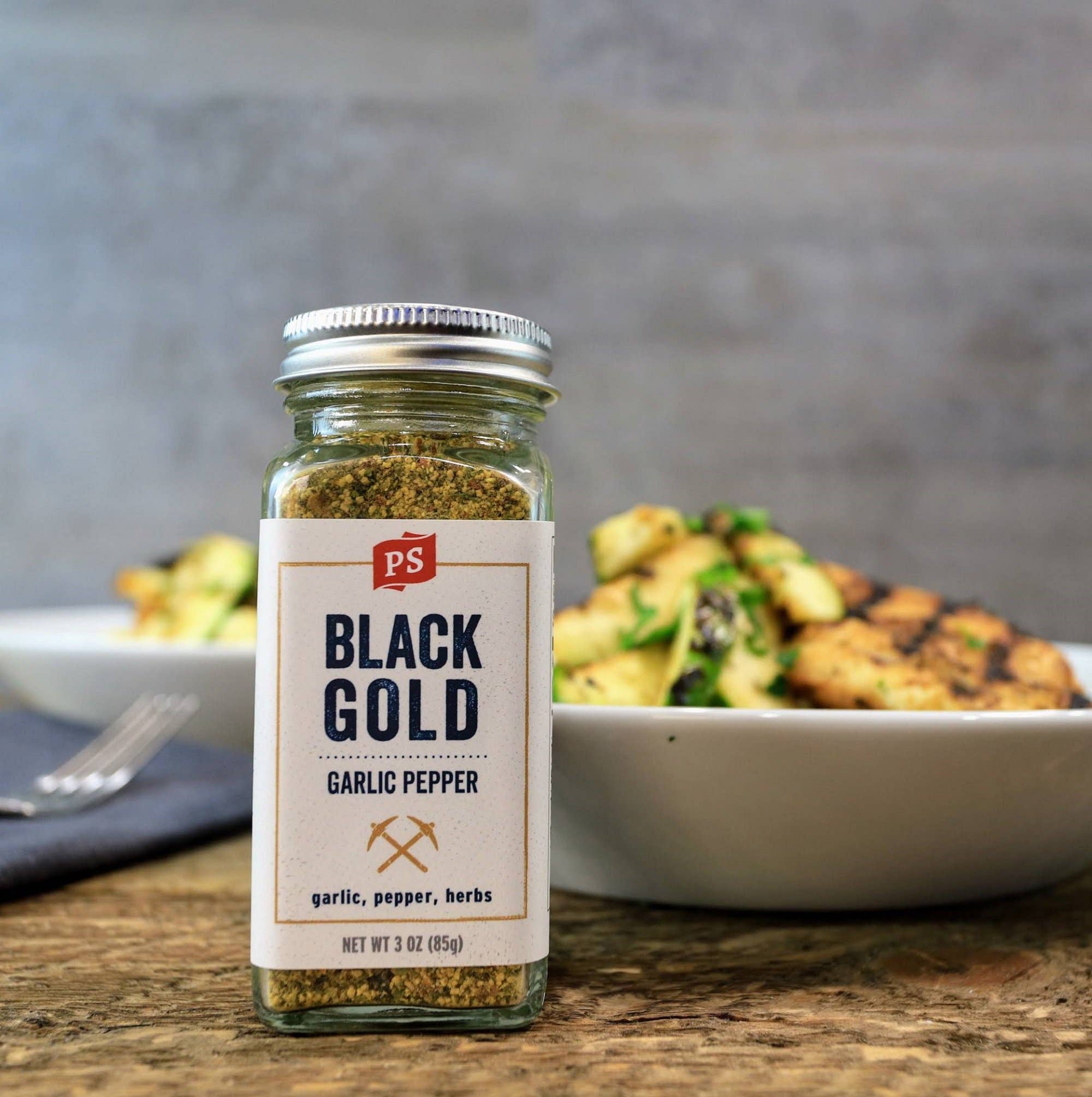 PS Seasoning - Wholesale Dried Spice Mix - Black Gold - Garlic Pepper5