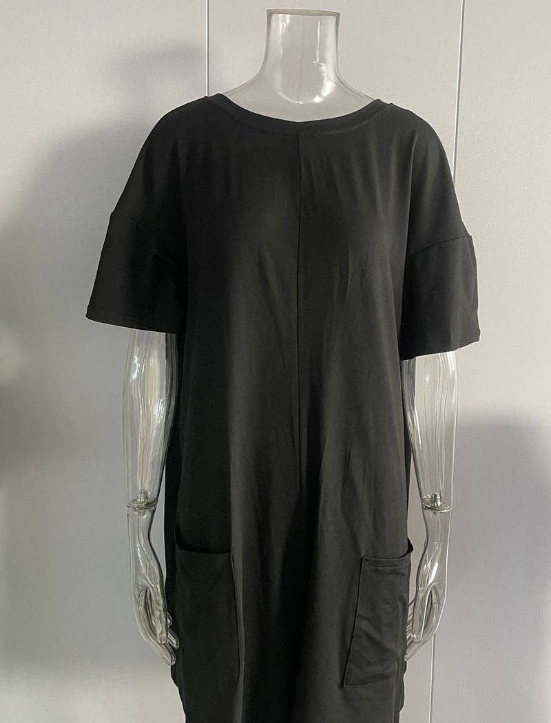 safistyle - Wholesale Romper - Women's - Short Sleeve Backless V-Neck Loose Romper14