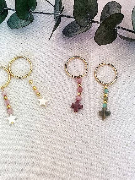 SCHLÜSSELANHÄNGER STERN UND KREUZ für den Großhandel von CAPELLINA