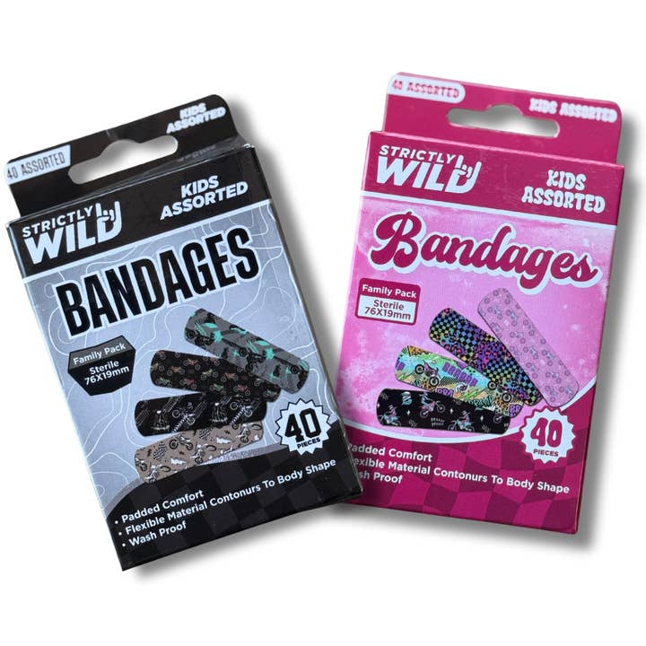 Dirt Bike Bandaids for wholesale by Strictly Wild