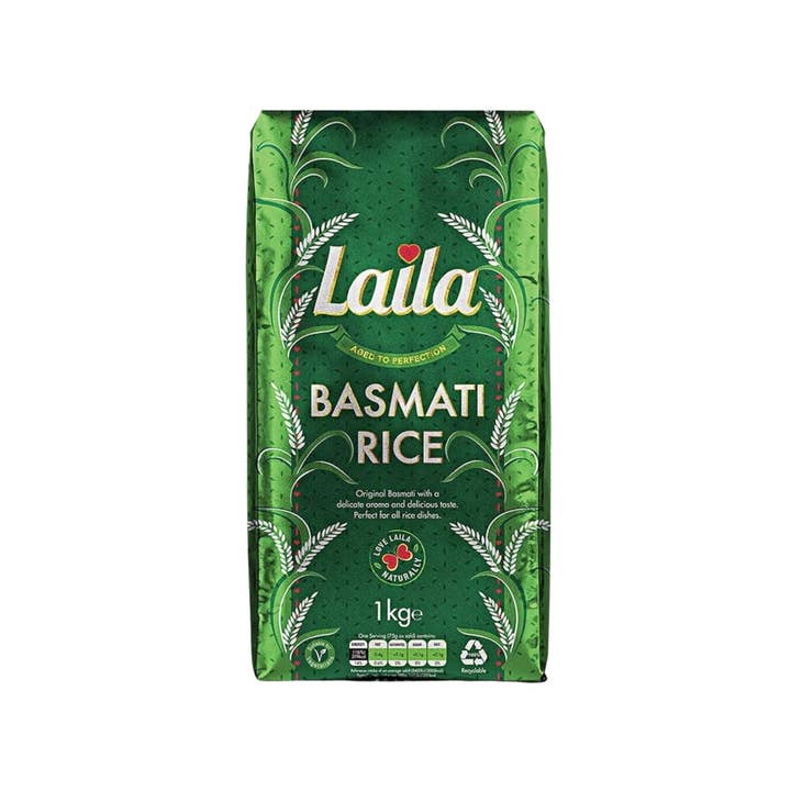 utoppa GmbH - Wholesale Rice - Laila Basmati Rice 1 Kg